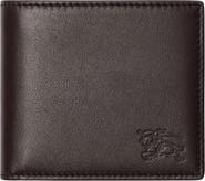 Burberry Pop Check Bifold Coin Wallet