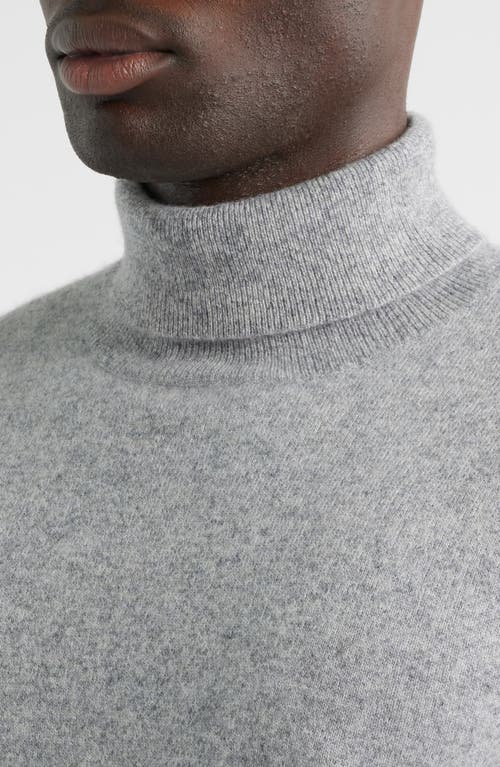 Scott Barber Cashmere Turtleneck In Gray