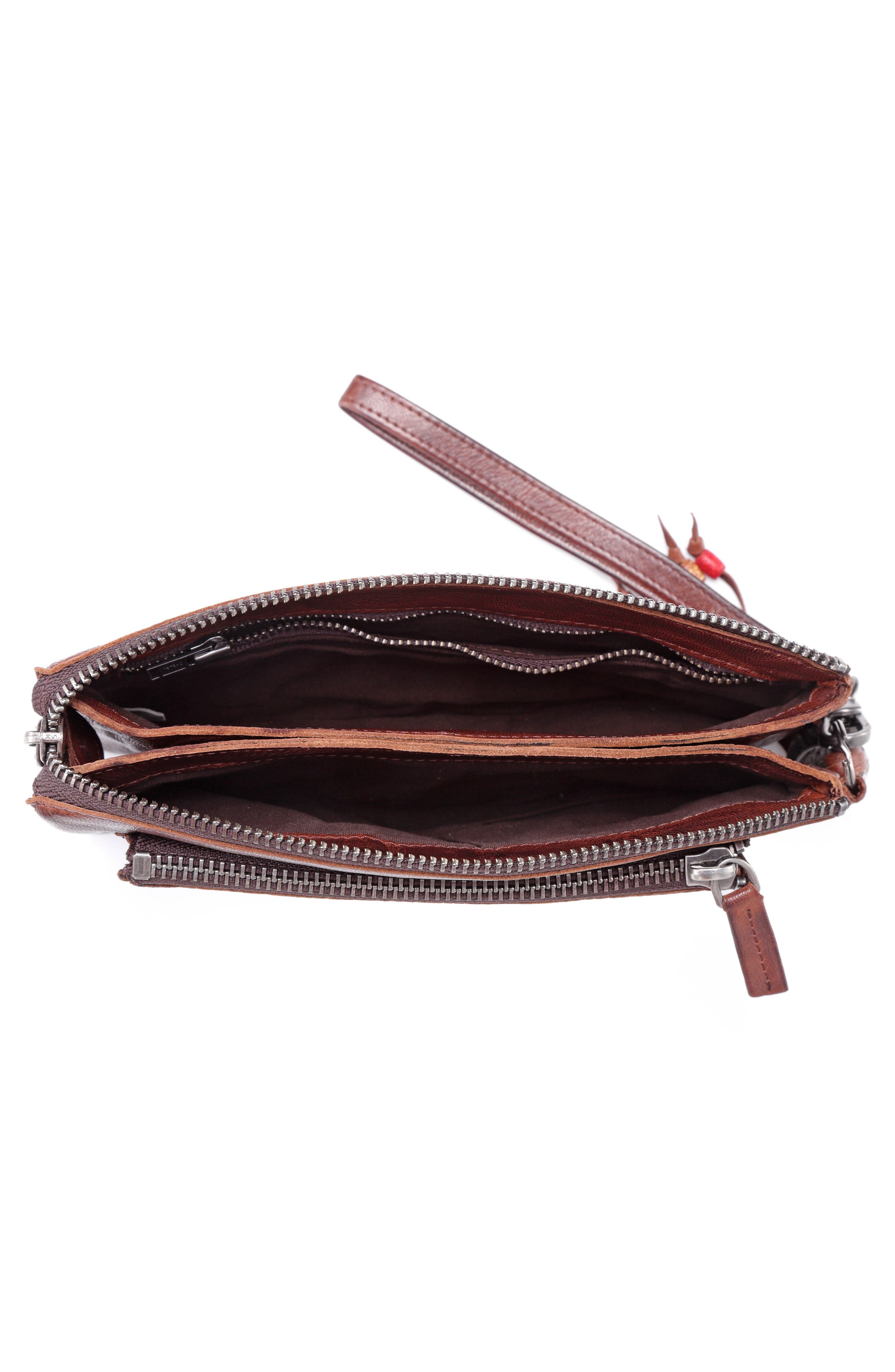 Bluebell Clutch, Alternate, color, COFFEE
