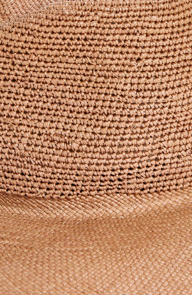 Albertus Swanepoel Open Weave Straw Panama Hat, Alternate, color,