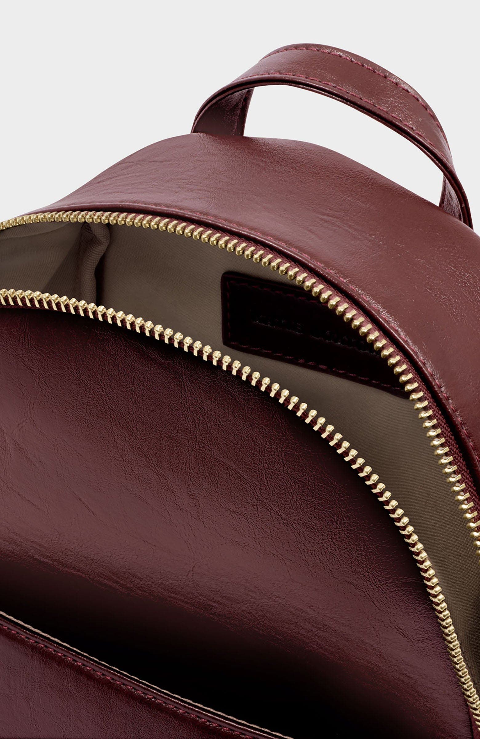 Mika Small Backpack, Alternate, color, Cherry Distressed