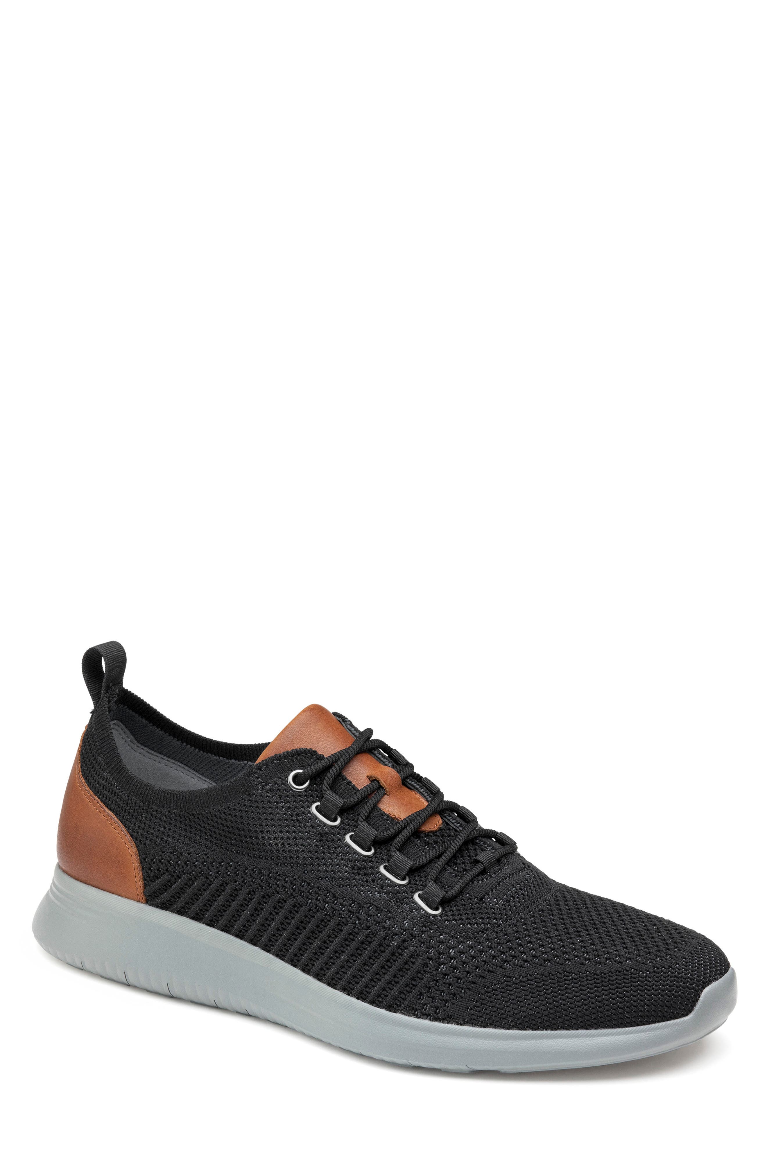 Johnston & Murphy Amherst Knit Sneaker, Main, color, 