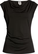 Anne Klein Gathered Cowl Neck Top