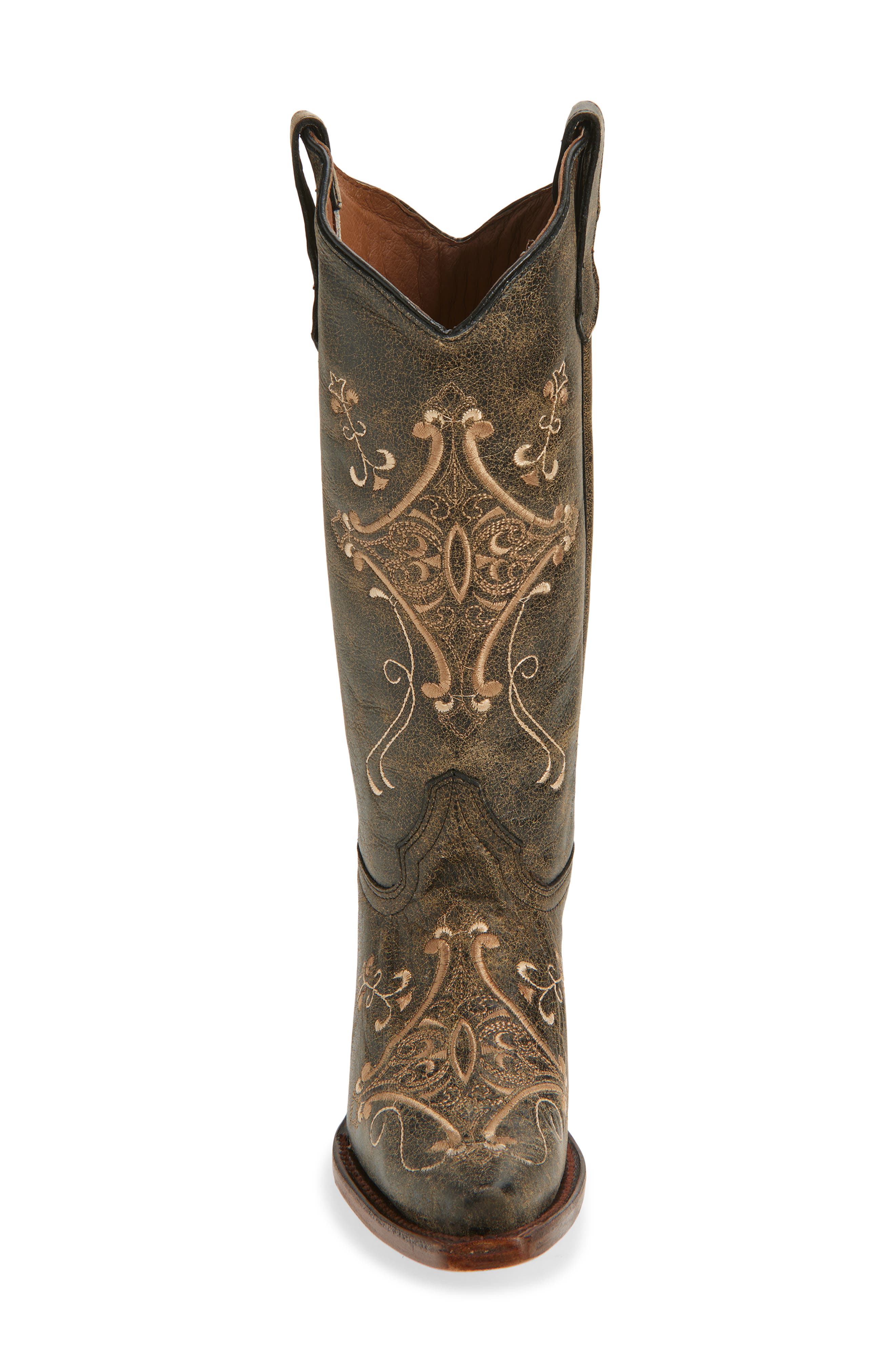 CIRCLE G Embroidered Western Boot, Alternate, color, 