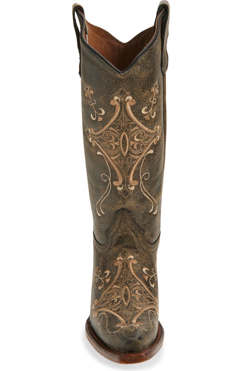 CIRCLE G Embroidered Western Boot, Alternate, color,