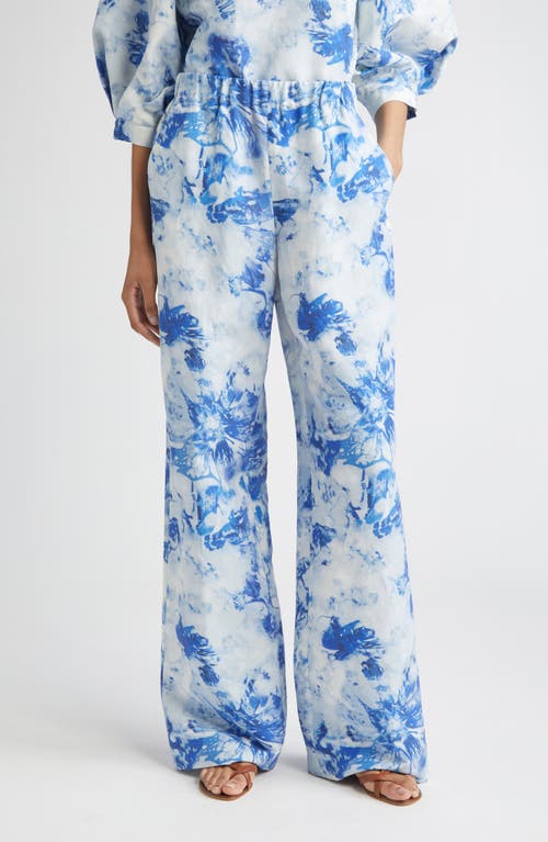 Lafayette 148 New York Perry Pants In Blue