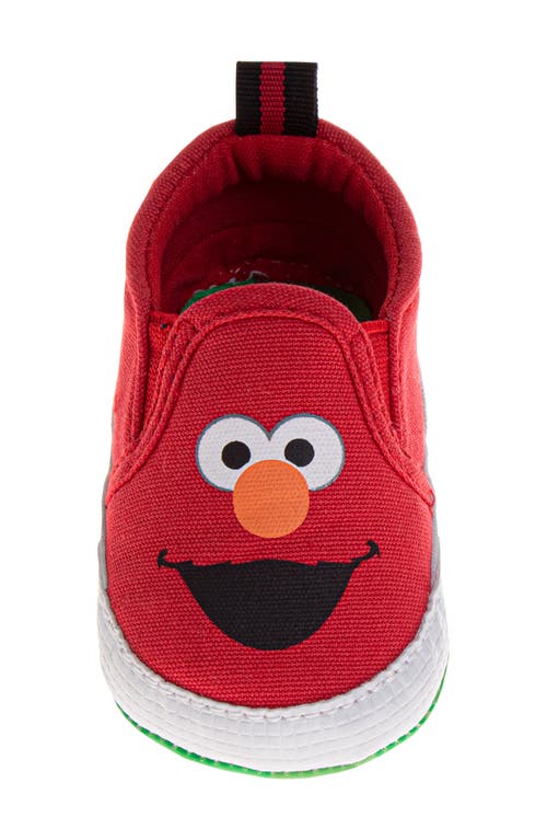 Josmo Kids' Sesame Street Elmo Slip-on Sneaker In Red