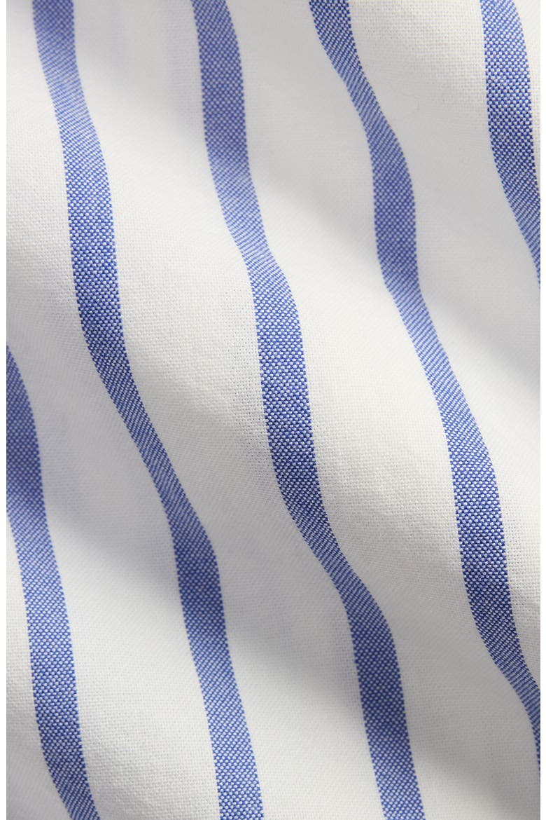 Classic Fit Stripe Cotton Blend Button-Down Shirt, Alternate, color, NAUTICAL FUNSHIRT