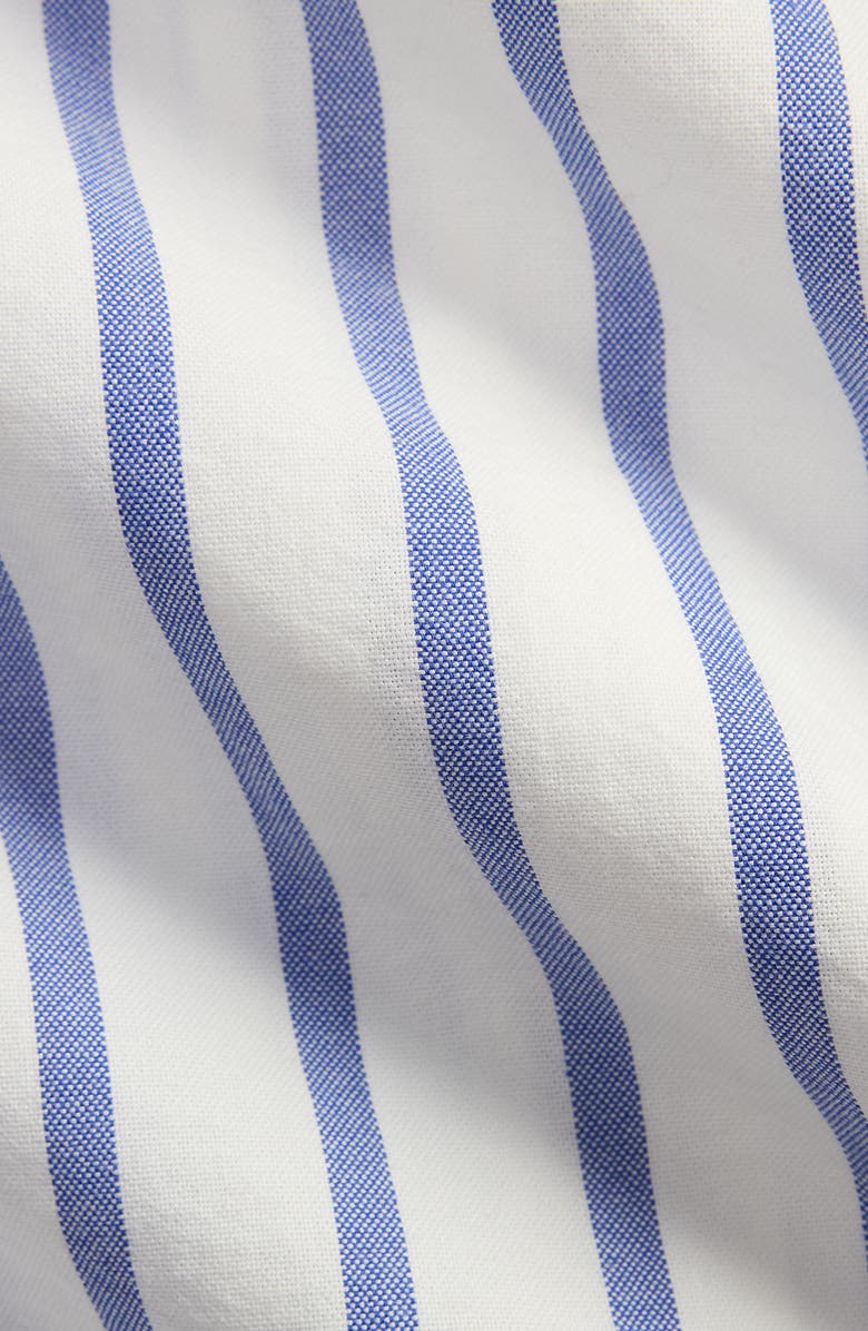 Polo Ralph Lauren Classic Fit Stripe Cotton Blend Button-Down Shirt, Alternate, color, Nautical Funshirt