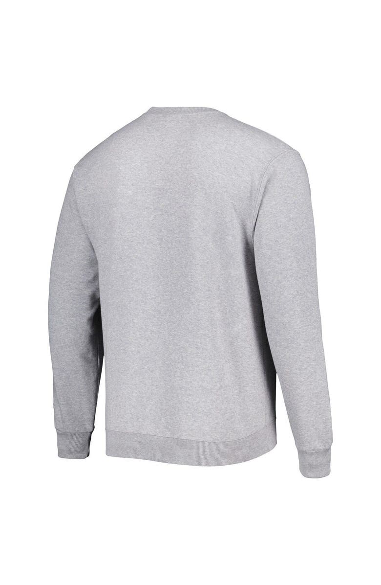 Champion Men's Champion Heather Gray Boise State Broncos High Motor Pullover Sweatshirt, Alternate, color, 