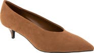 BCBG Pacsin Pointed Toe Kitten Heel Pump