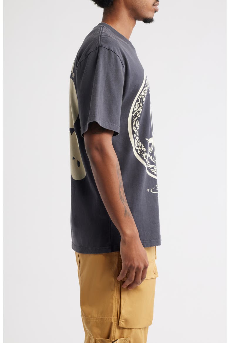 Oversize Seal Graphic T-Shirt, Alternate, color, CHARCOAL ART