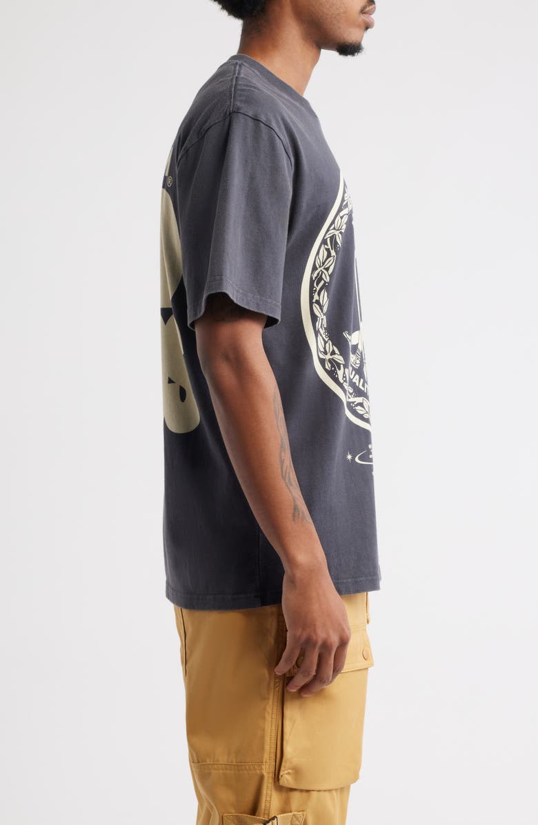 ICECREAM Oversize Seal Graphic T-Shirt, Alternate, color, Charcoal Art