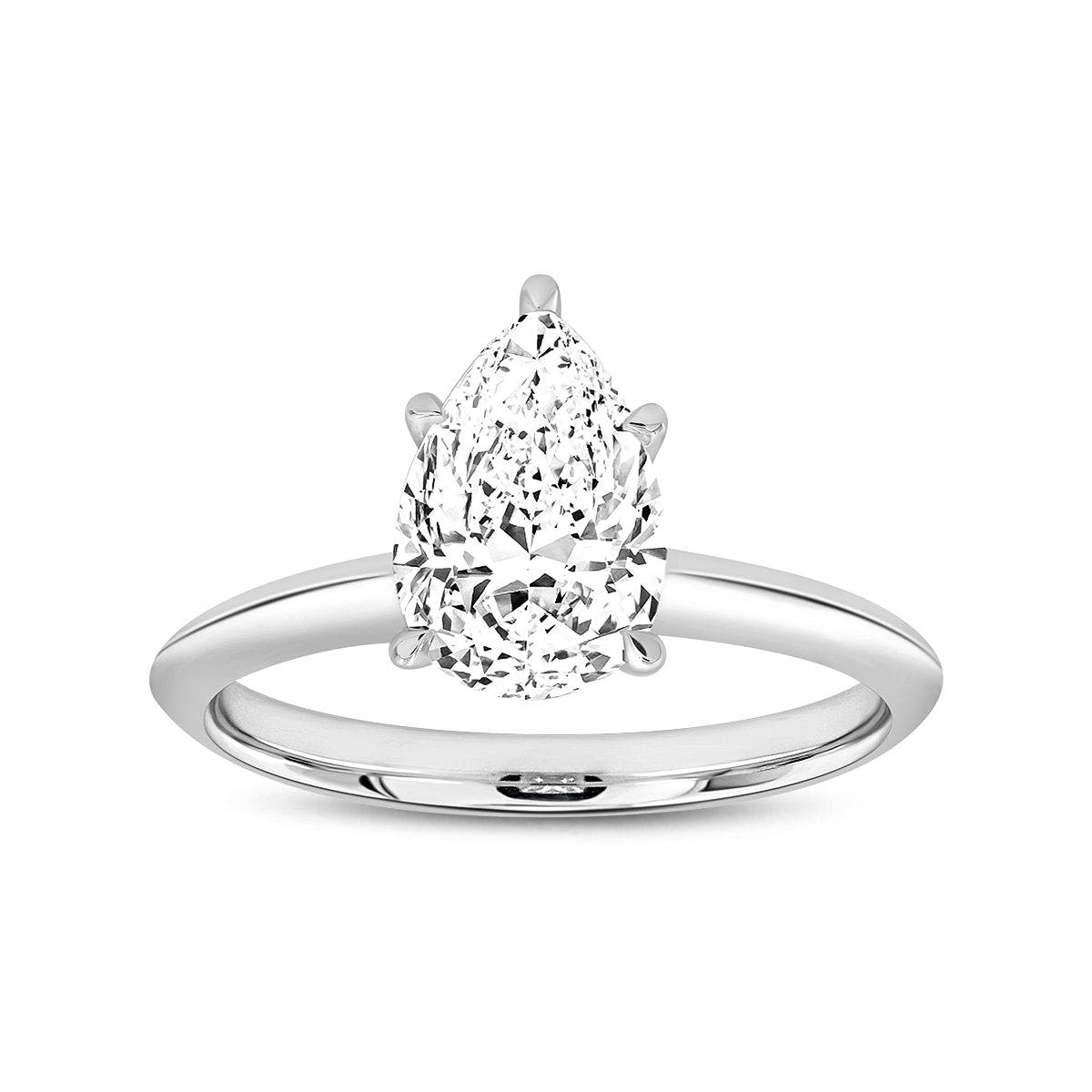 14K White Gold