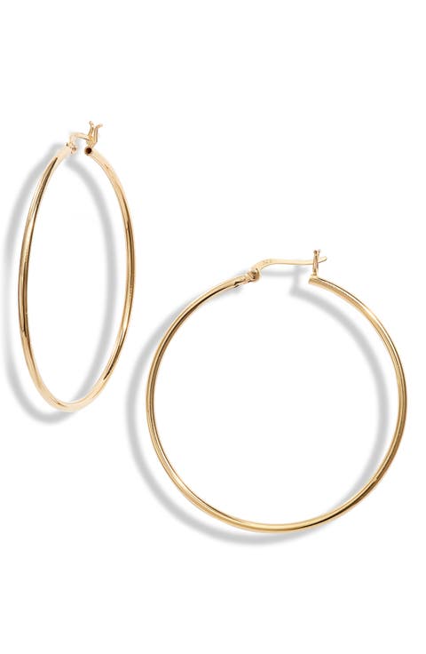 Argentino Vivo Sterling Silver Essential Hoop Earrings