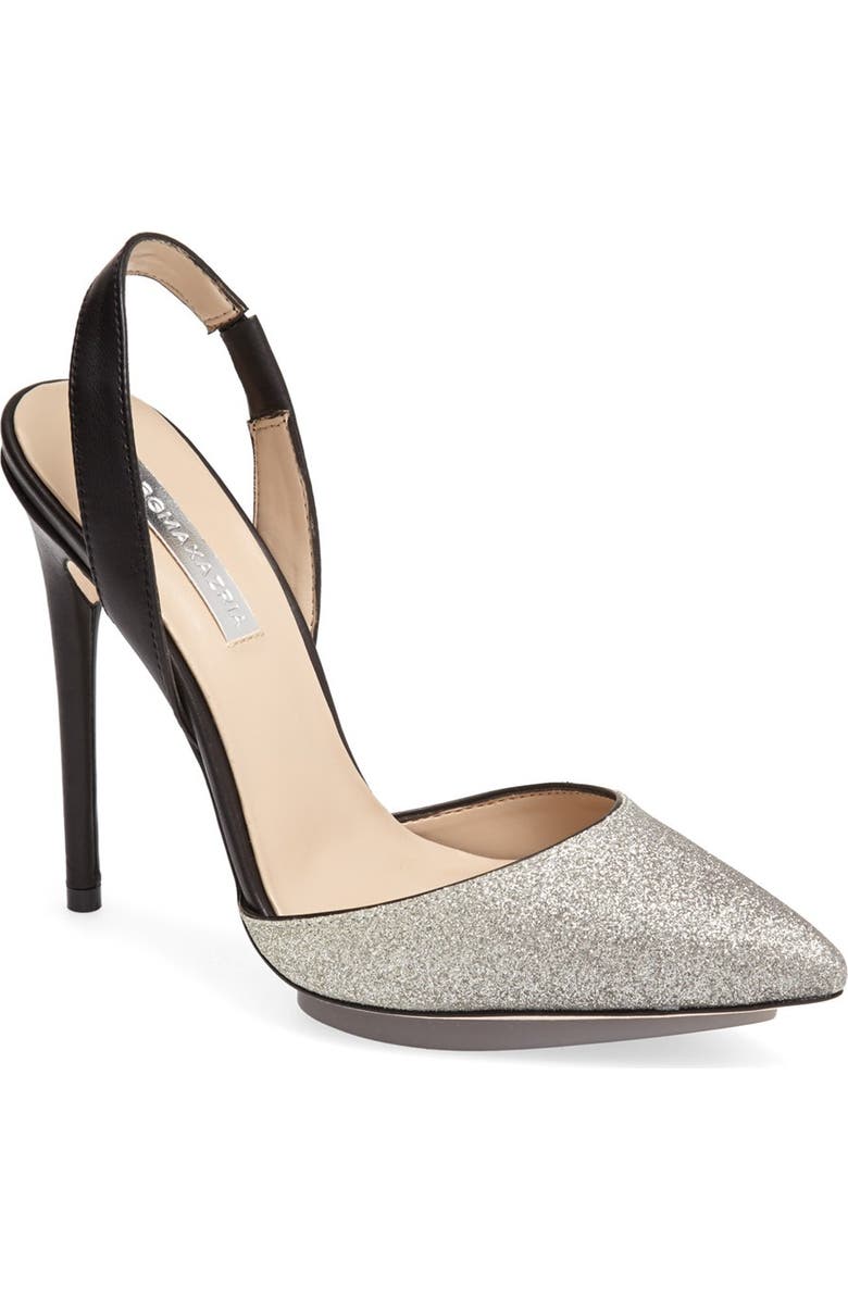 BCBGMAXAZRIA 'Koda' Pointy Toe Slingback Pump, Main, color,