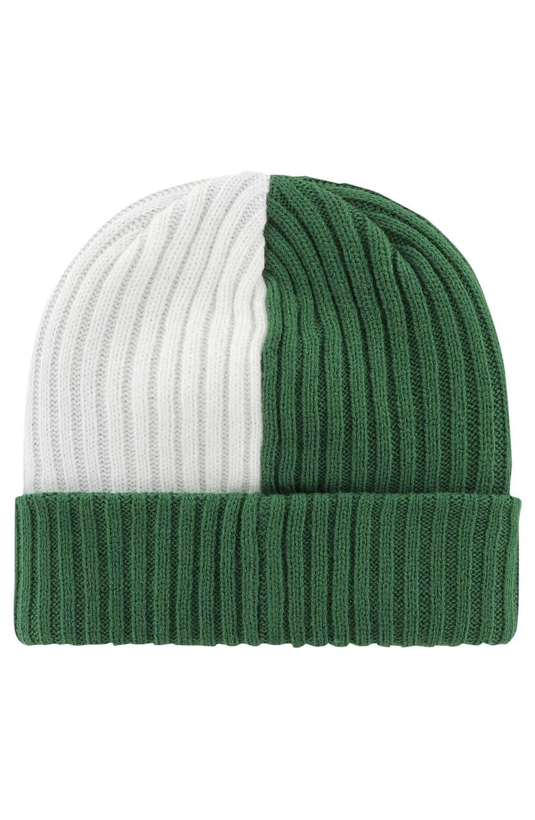 '47 Men's '47 Green New York Jets Fracture Cuffed Knit Hat, Alternate, color, Green
