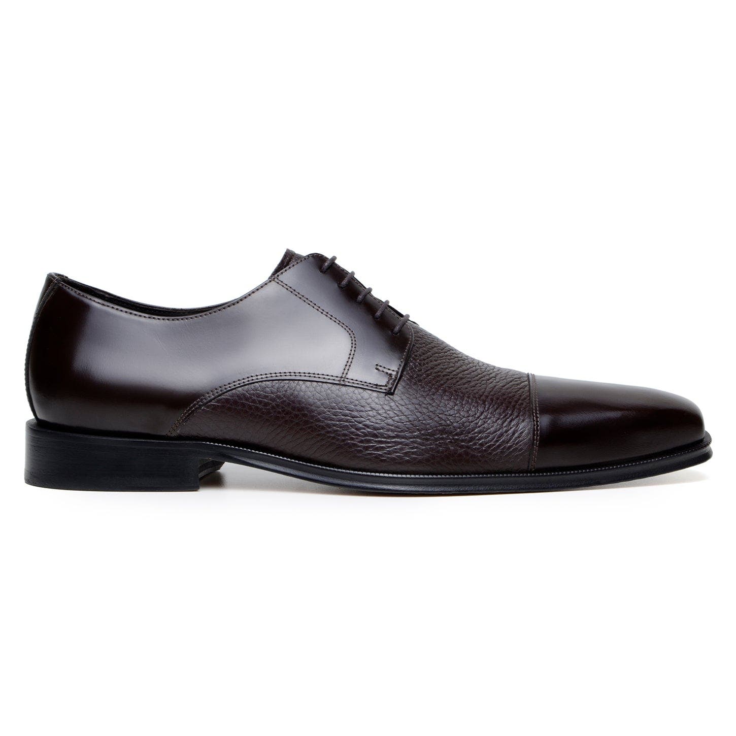 Alexander Cap Toe Derby, Main, color, Brown