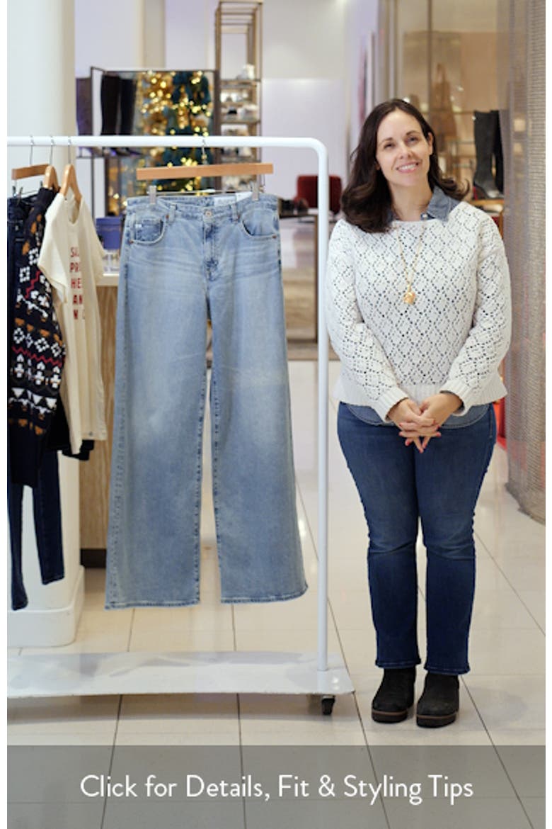 Saige Wide Leg Jeans video