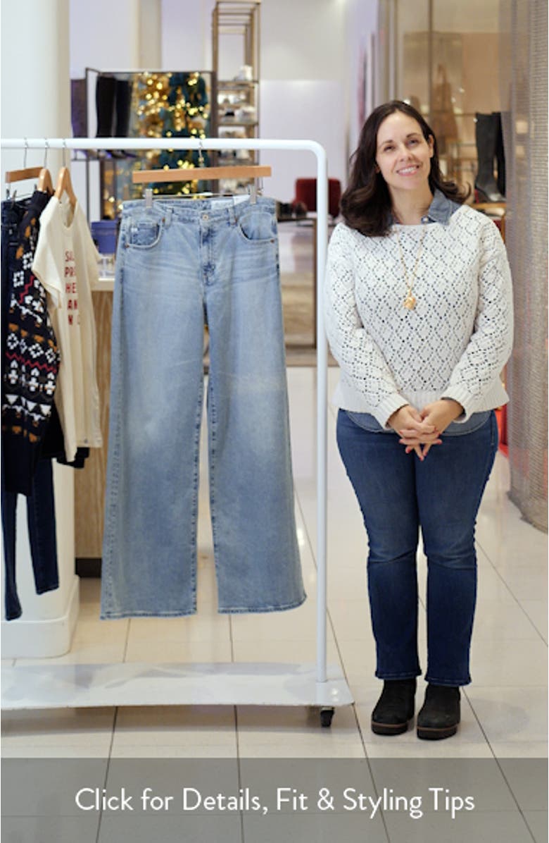 Saige Wide Leg Jeans, sales video thumbnail