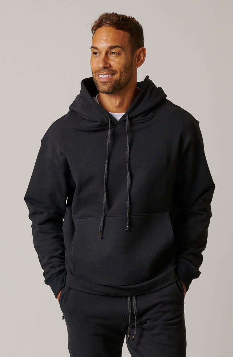 LEISURE LAB Zen Hoodie, Alternate, color, Eclipse