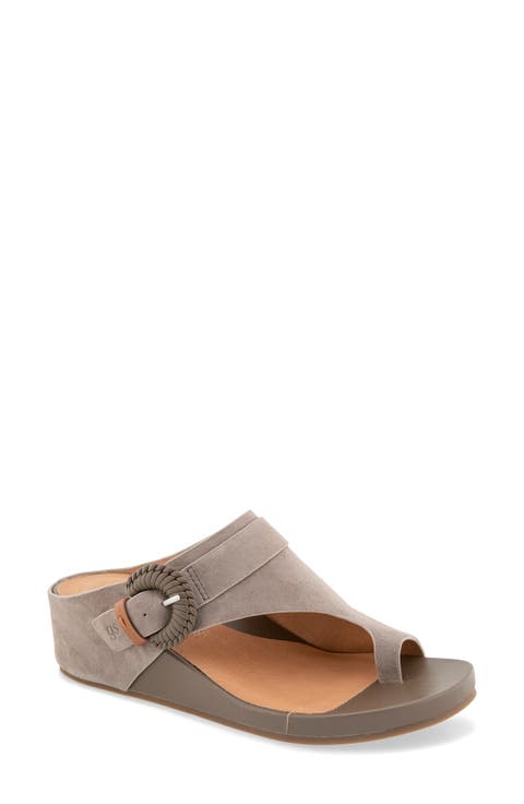 Galina Toe Loop Wedge Sandal (Women)