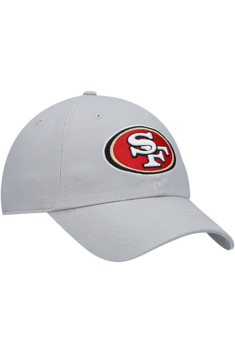 Women's '47 Gray San Francisco 49ers Miata Clean Up Secondary Adjustable Hat, Alternate, color, Gray