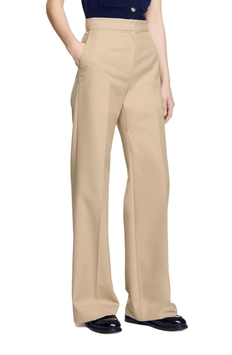 SANDRO Suit trousers, Main, color,