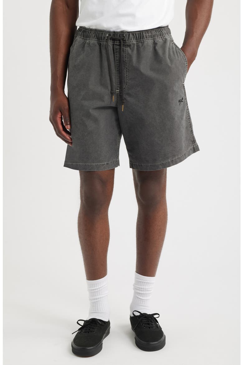 Jessup Drawstring Shorts, Main, color, BLACK