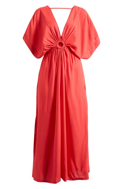 Ring Cover-Up Maxi Dress