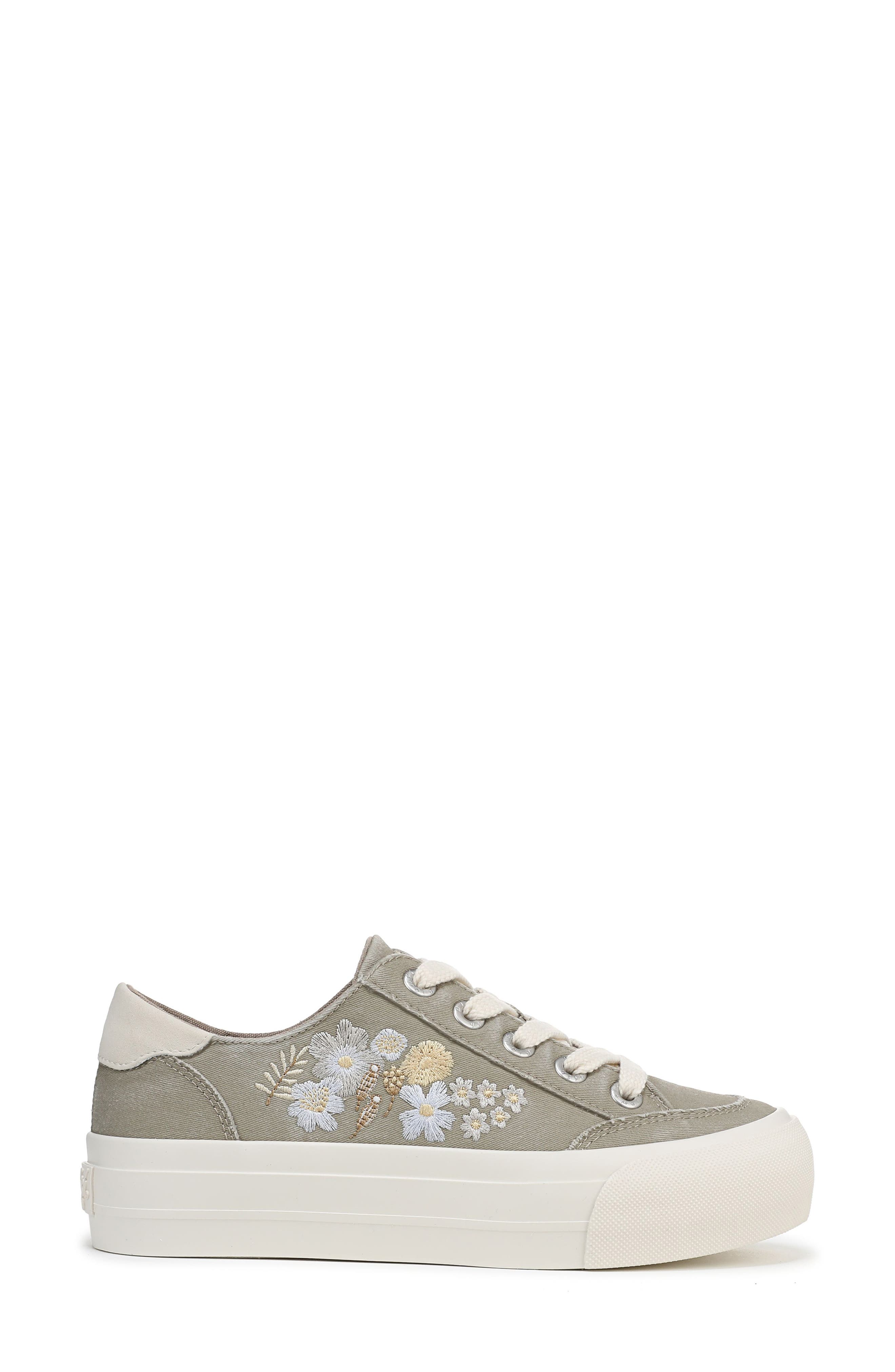 Blowfish Malibu Sadie-Sun 3 Platform Sneaker, Alternate, color, Grey Twill Fabric