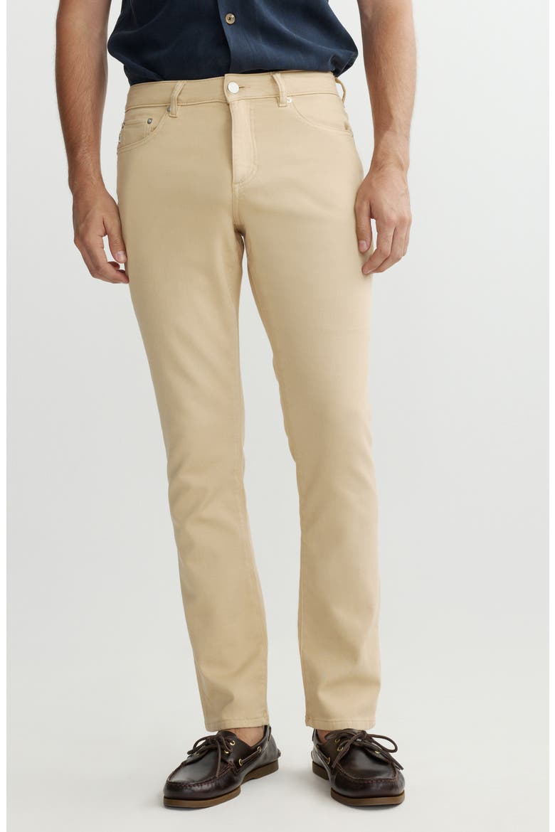 Nick DL Ultimate Knit Slim Jeans, Main, color, SANDLOT
