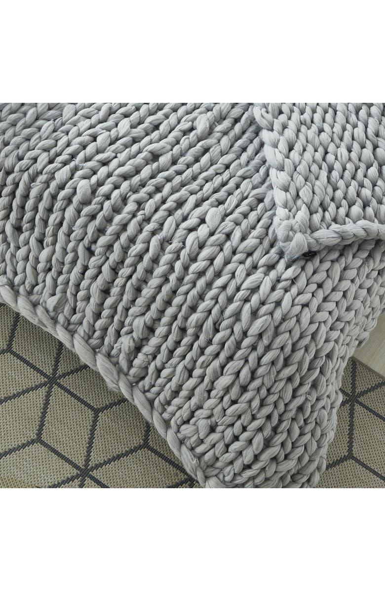 INSPIRED HOME Chunky Knit Throw Blanket, Alternate, color,