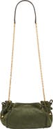 GERARD DAREL Drawstring Chain Strap Crossbody Bag