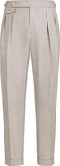 Brunello Cucinelli Trousers with double pleats and tabs