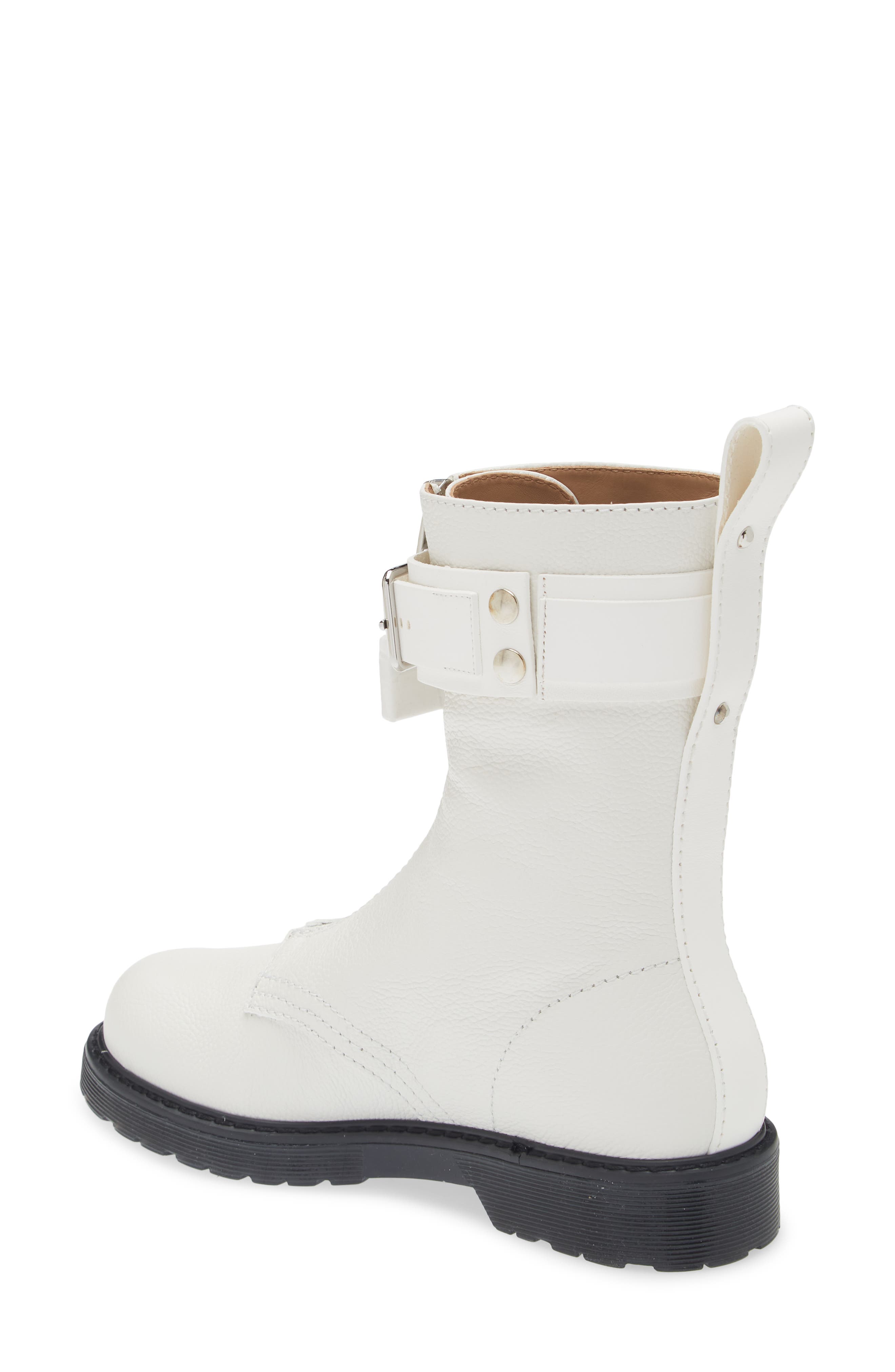 JW Anderson Lock Detail Combat Boot, Alternate, color, 