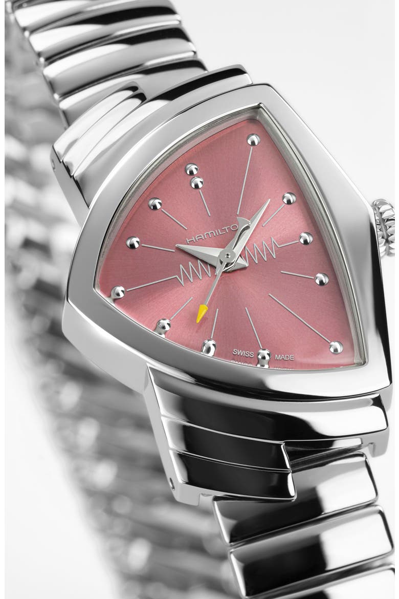Ventura Bracelet Watch, Alternate, color, PINK