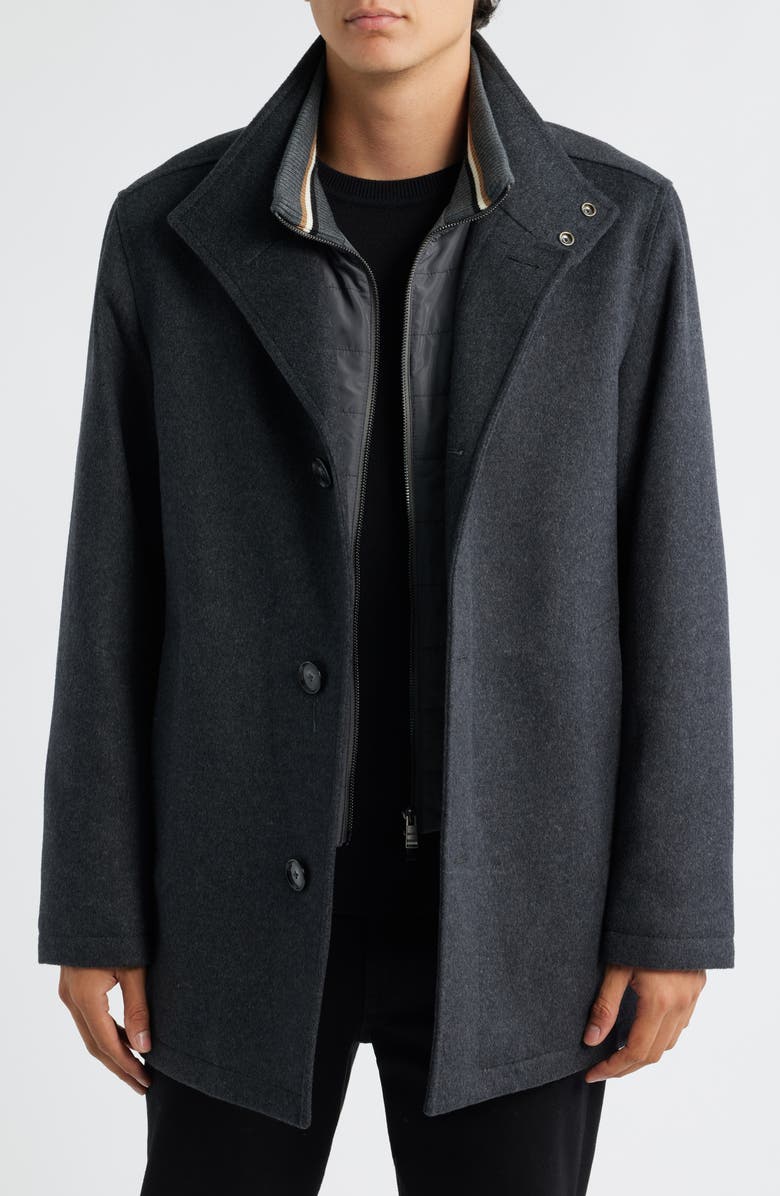 BOSS Coxtan Jacket, Alternate, color, Medium Grey