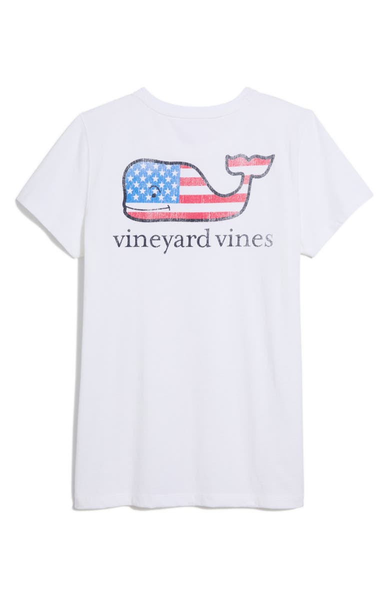 vineyard vines Distressed Whale Graphic Pocket T-Shirt, Alternate, color,