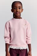 H&M Frill-trimmed Sweatshirt