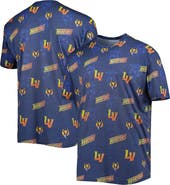 BOXERCRAFT Men's Navy Las Vegas Aviators Allover Print Crafted T-Shirt