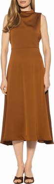 Alexia Admor Opal Sleeveless Fit & Flare Midi Dress