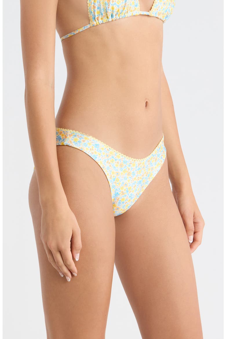 Decorative High Cut Bikini Bottoms, Alternate, color, DREAMY DAZE