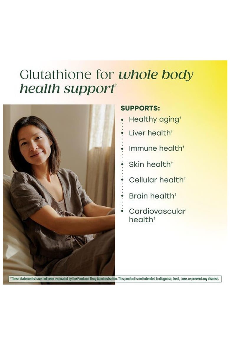 High Absorption Liposomal Glutathione, Liver Detox & Antioxidant Support, Vegan, 60 Capsules, Alternate, color, None