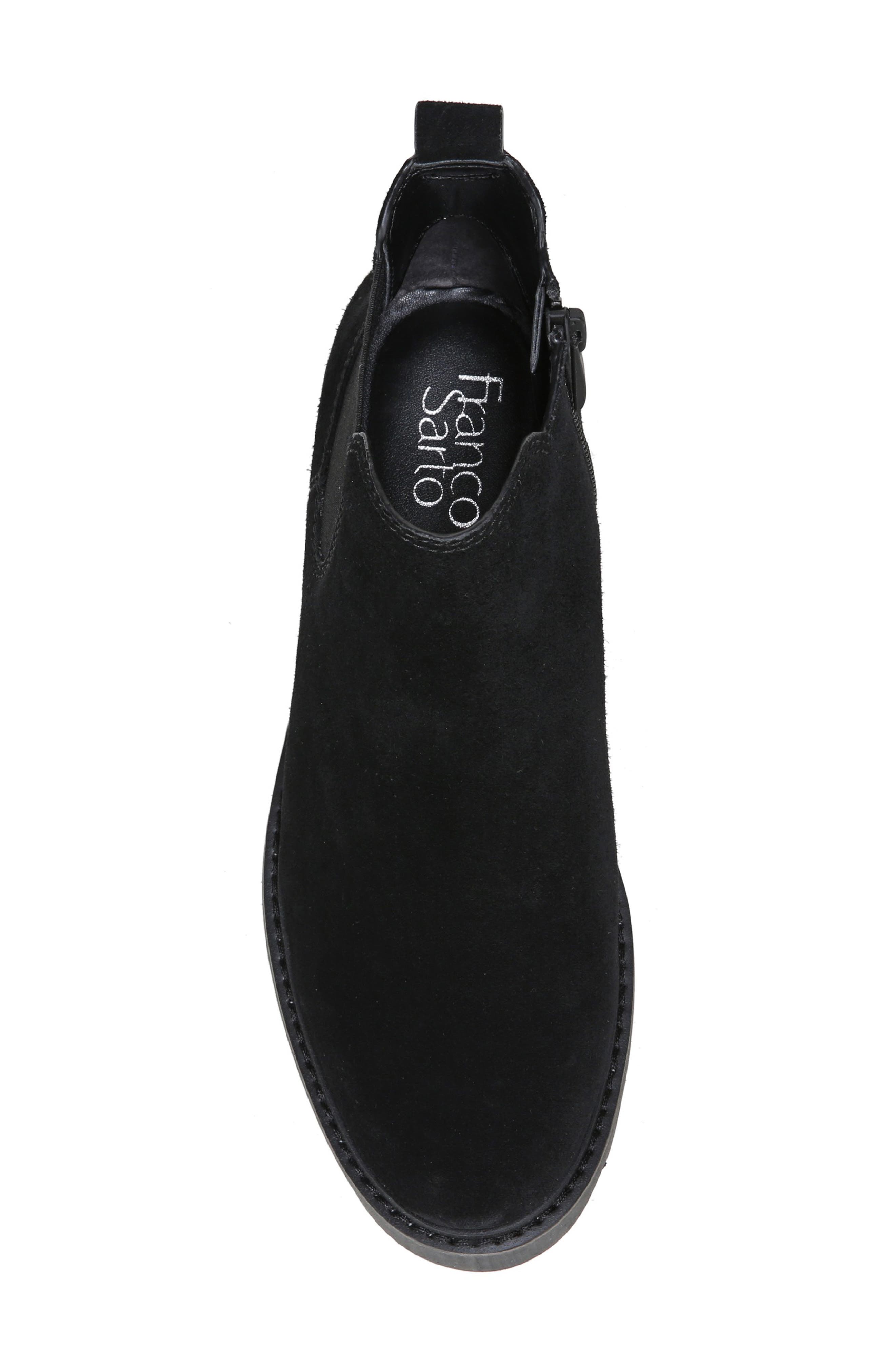 Balin Bootie, Alternate, color, BLACK SUEDE