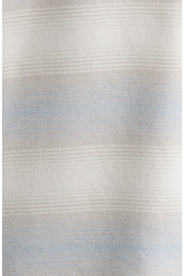 Cloud Flannel Button-Up Shirt, Alternate, color, MOONBEAM/ STELLAR BLUE