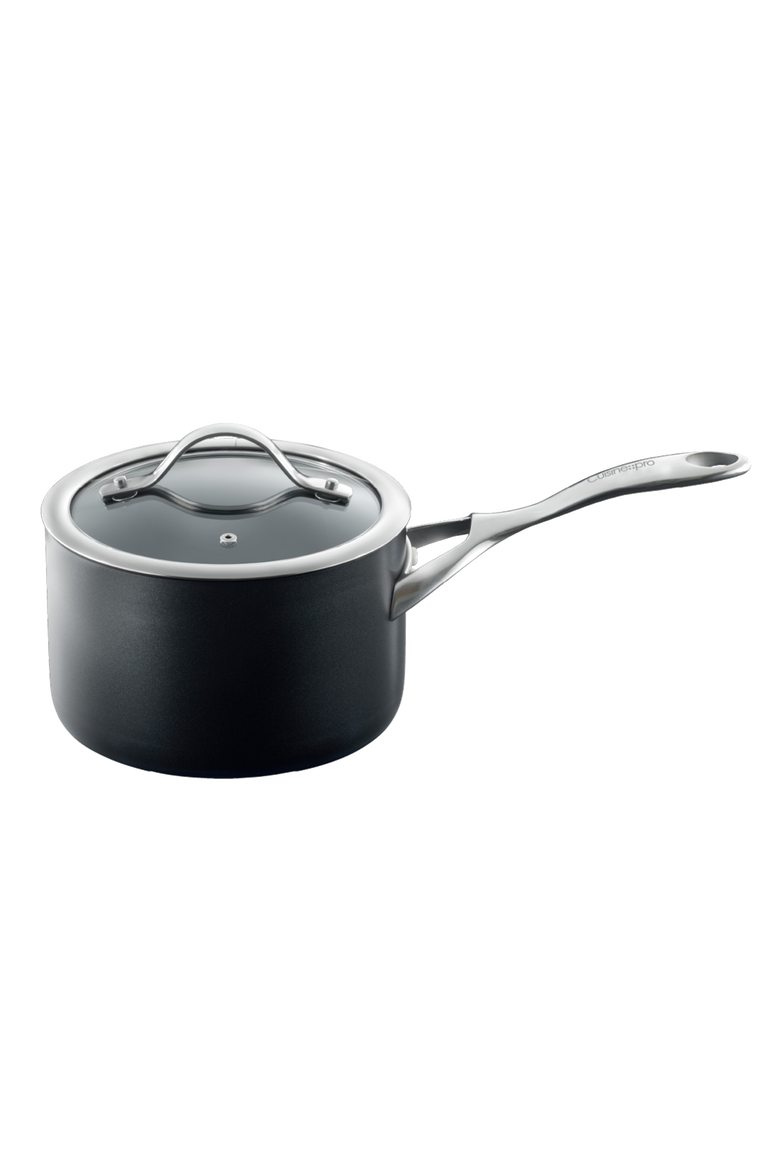 iD3® Saucepan with Lid 2.1qt, Main, color, BLACK