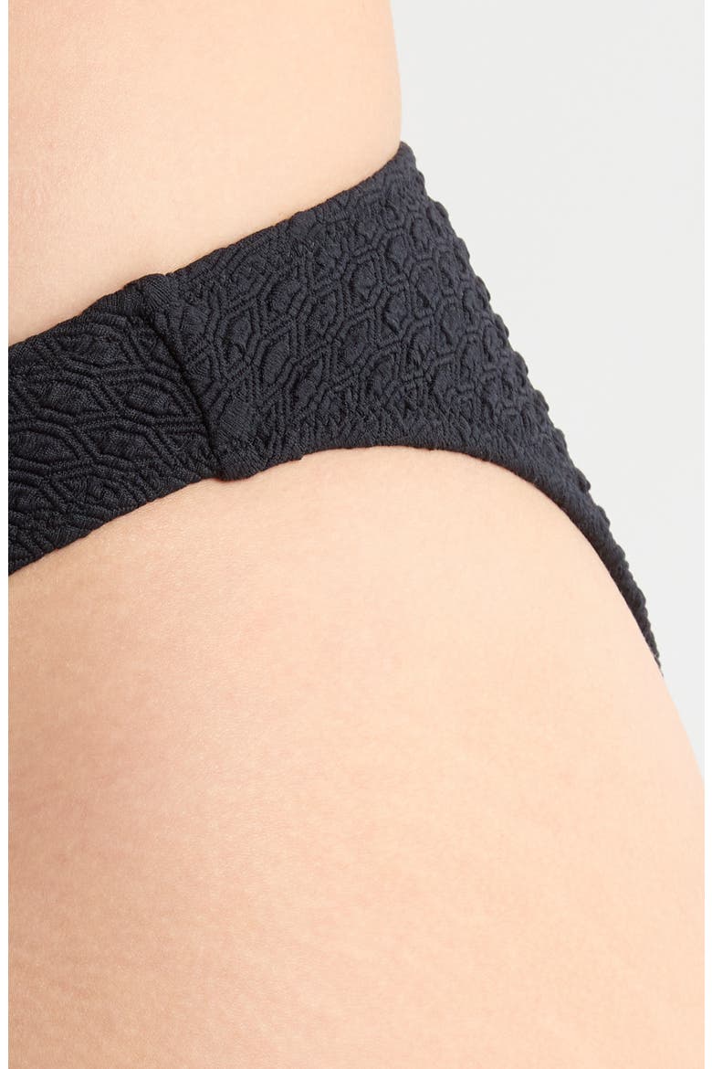 Haliewa Scoop Front Bikini Bottoms, Alternate, color, ANTHRACITE