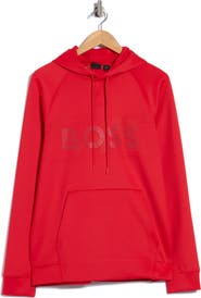 BOSS Soody Logo Knit Hoodie