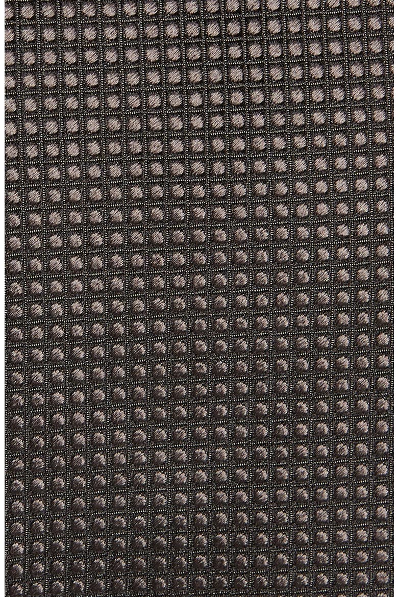 Cerimonia Silk Tie, Alternate, color, GREY